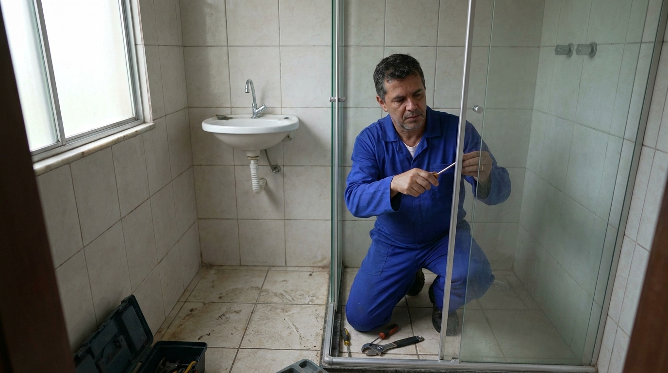 Troca de Roldanas e Trilhos em Aracaju‑SE